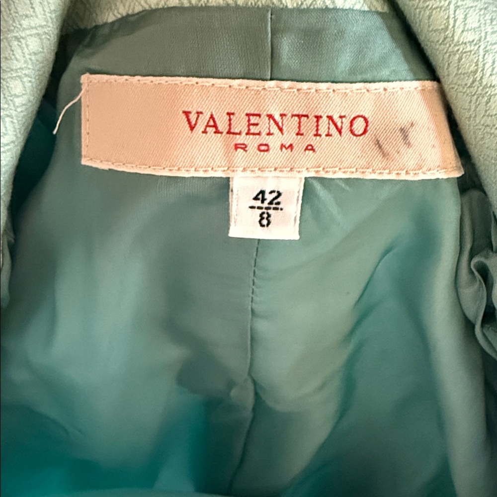 VALENTINO Mint Green Utility Jacket - Picture 6 of 7